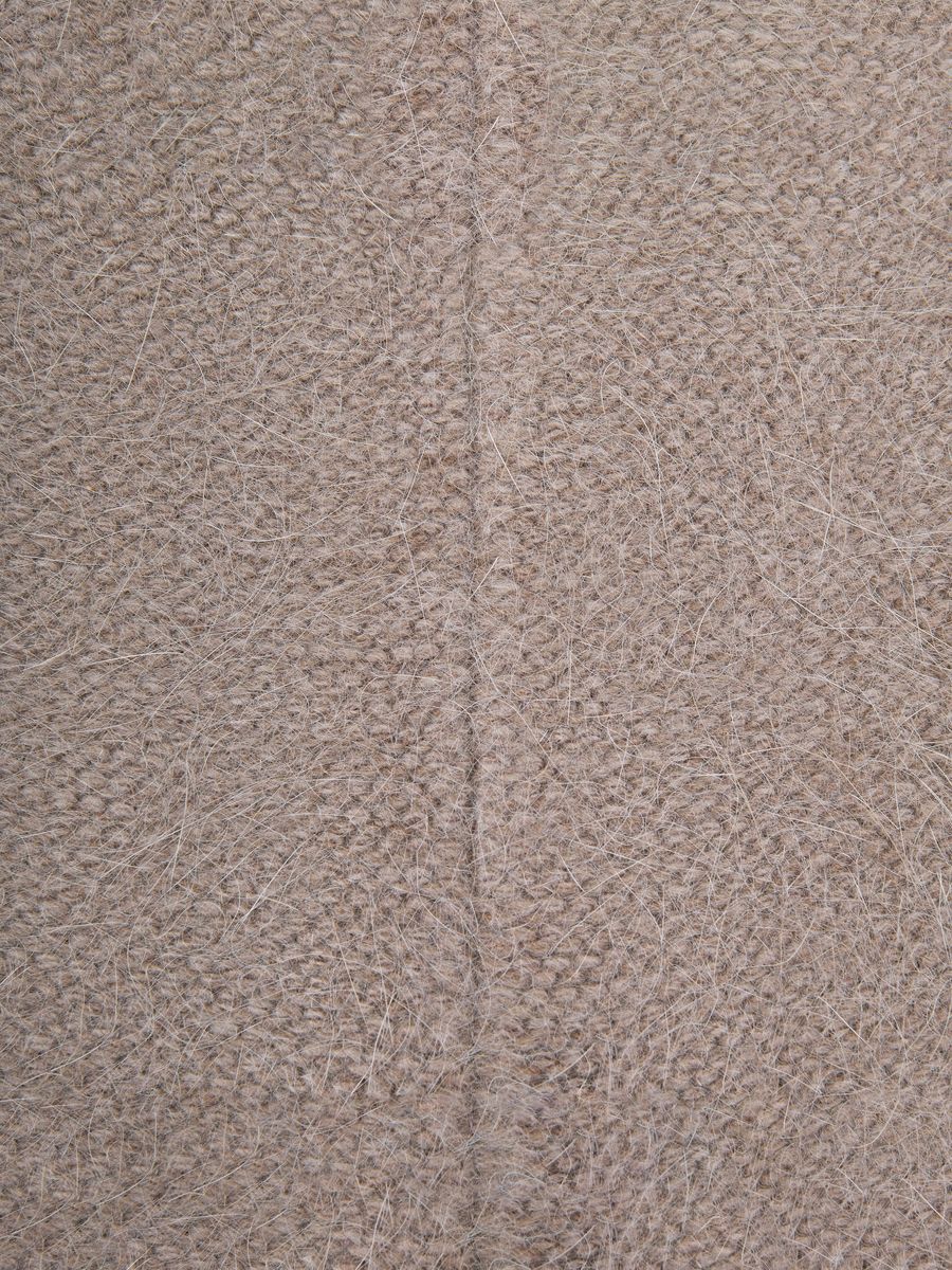 110323P-18297-02 Шапка женская,60%акрил,40% ангора,коричневая