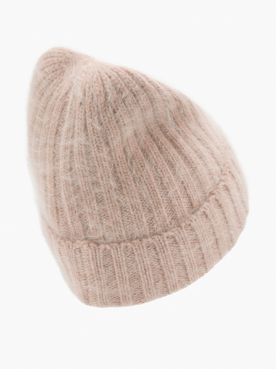 АУГЧ089300_Н Шапка женская Ralf Ringer 60% ангора,40%нейлон,бежевая