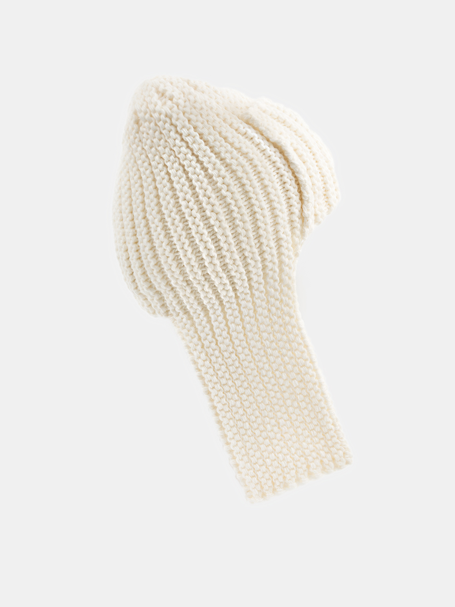 АУГЧ088300_Н Шапка женская Ralf Ringer 50% шерсть,50%акрил,белая