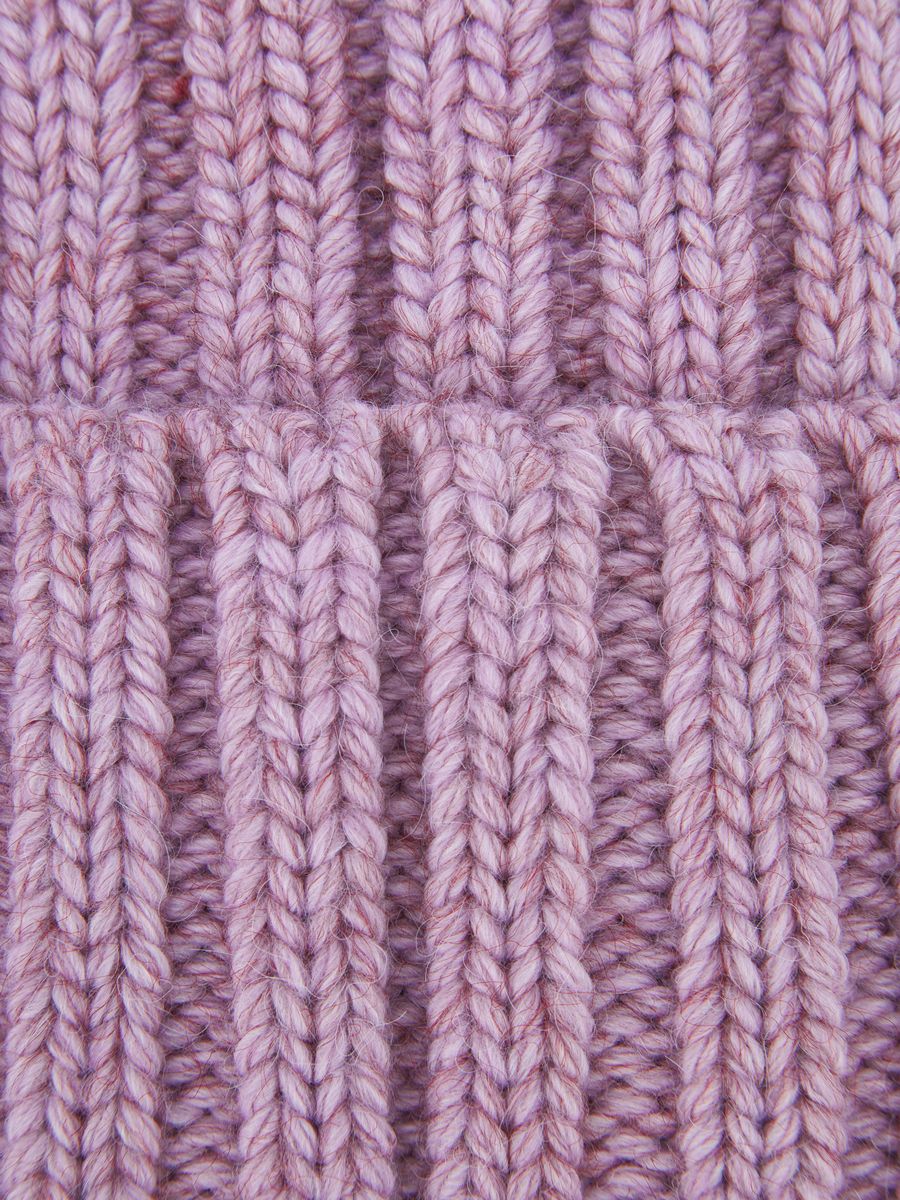 АУГЧ098200_Н Шапка женская Ralf Ringer, 50% шерсть,50%акрил,лиловая