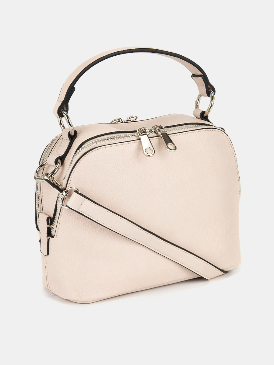 Сумка женская, розовая, 23х10х17