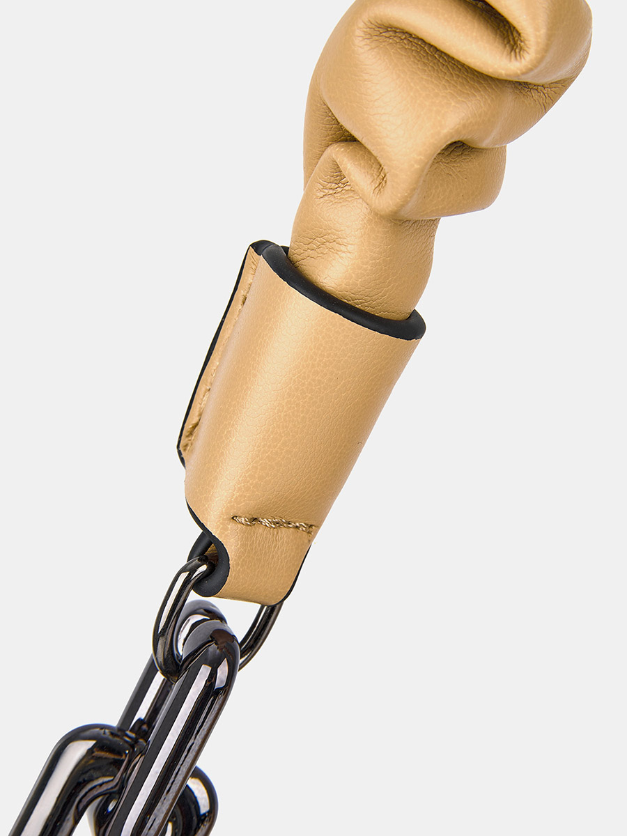 Сумка женская, бежевая, 31*10*30