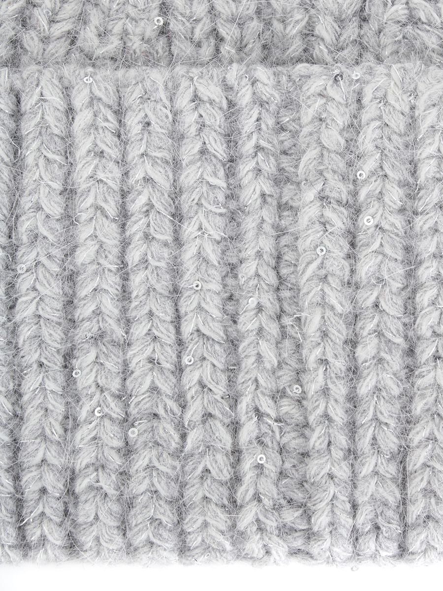 АУГЧ098100_Н Шапка женская Ralf Ringer, 60% ангора,40%полиамид,серая