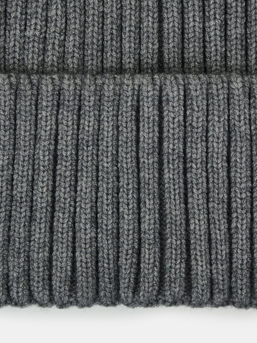 АУГЧ096800 Шапка мужск.Ralf Ringer55%виск 20%полиам,20%нейл,5%кашем,сер