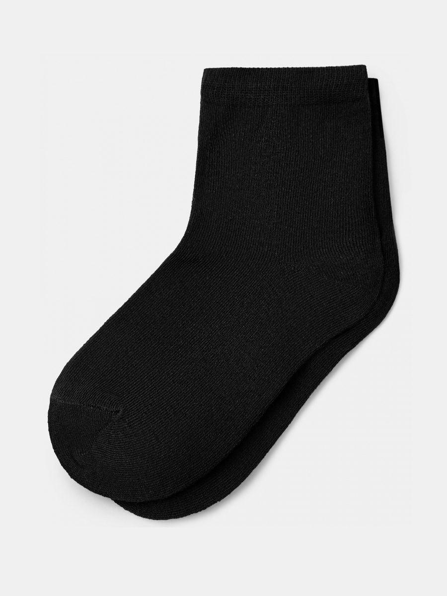 АУОН042500_Н Носки женские 80%хл.15%п/а, 5%эл.р.21-23 черные