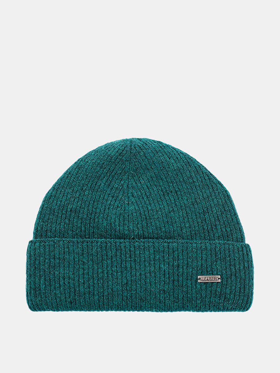 LANCASHIRE03-P-14 Шапка женская50%акрил,27%нейло н,10%мох,10%шерсть,б/разм.зеле