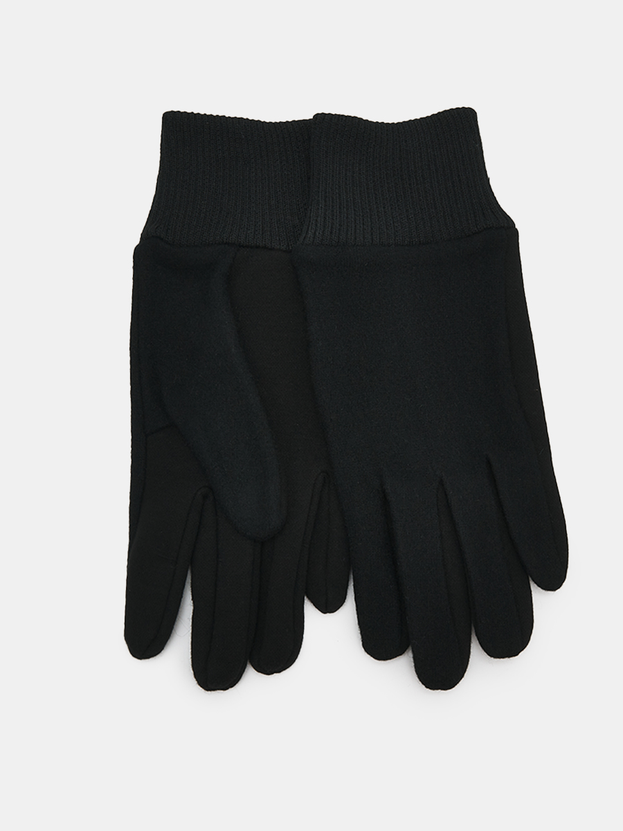 АУГП114700_Н Перчатки муж.Ralf Ringer,90%по эстер,10%эластан,1 размер,чер