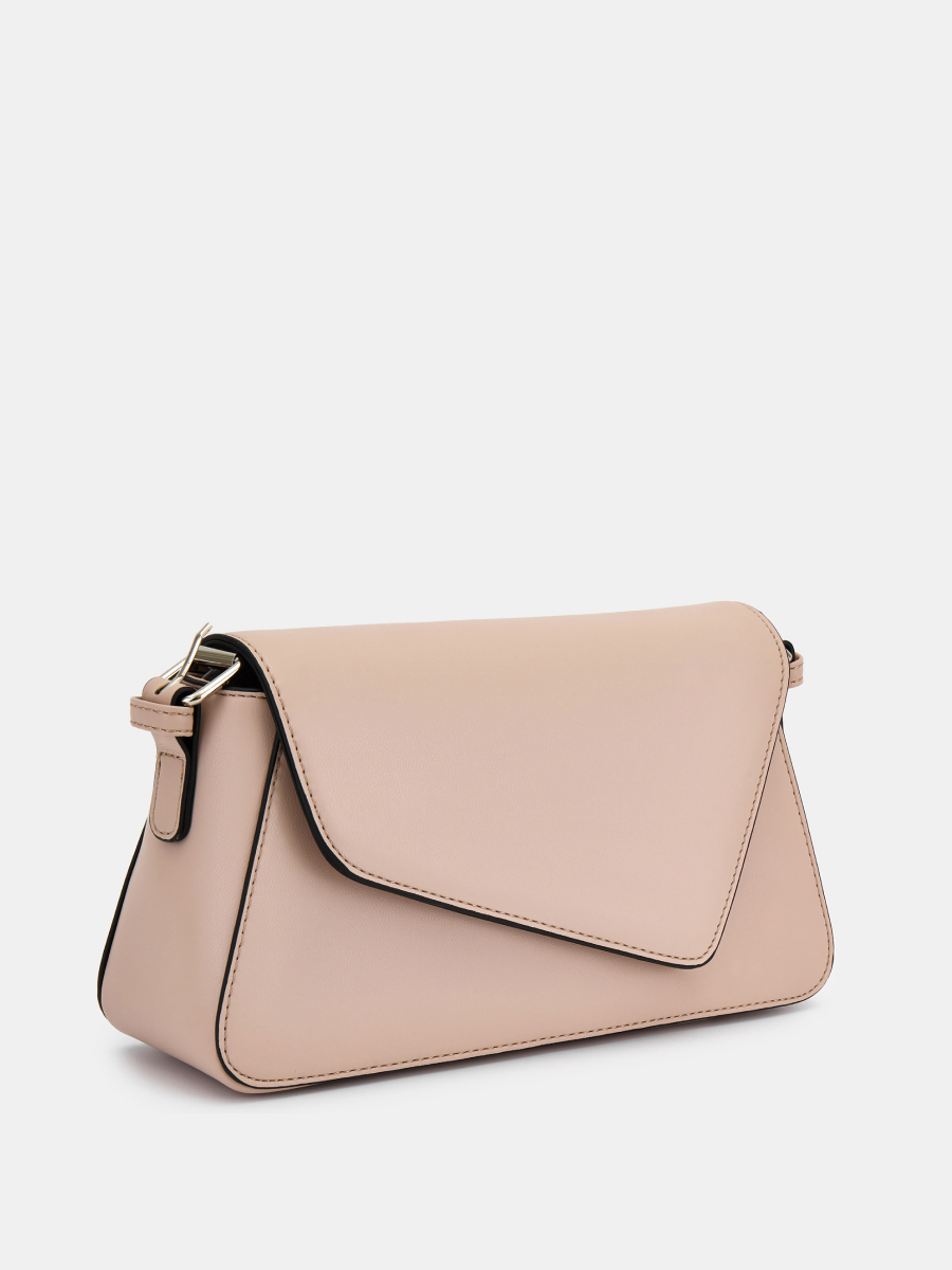 338100/03-06RF Сумка женская,искусственная ко жа,12x25x7,бежевая