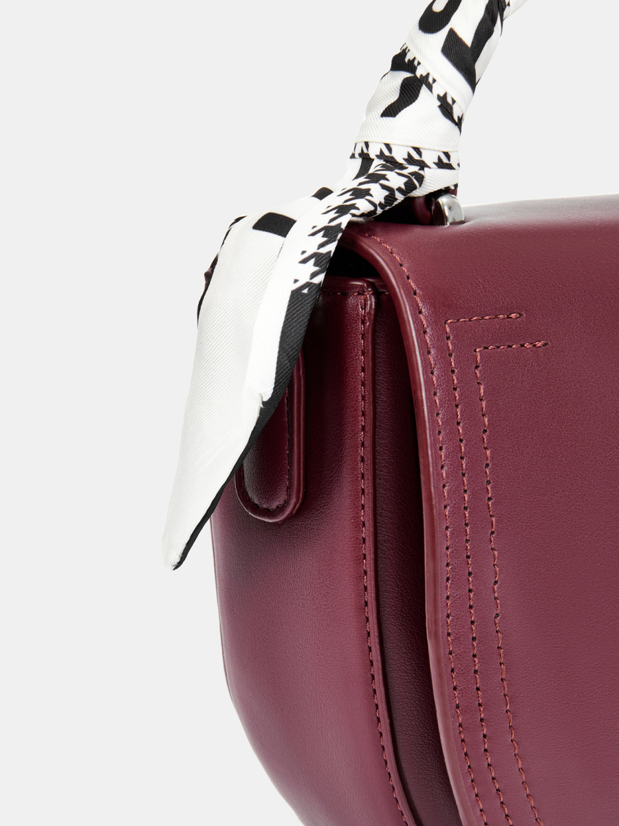 R18368/60 Сумка женская, иск. кожа, 220x60x190,бордовая