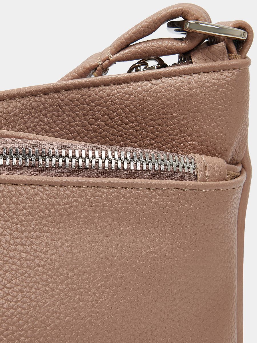 Сумка женская, коричневая, 25*19*8 