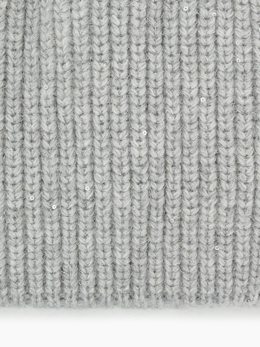 АУГЧ097800 Шапка женская Ralf Ringer,60% ангора,40%полиамид,серая