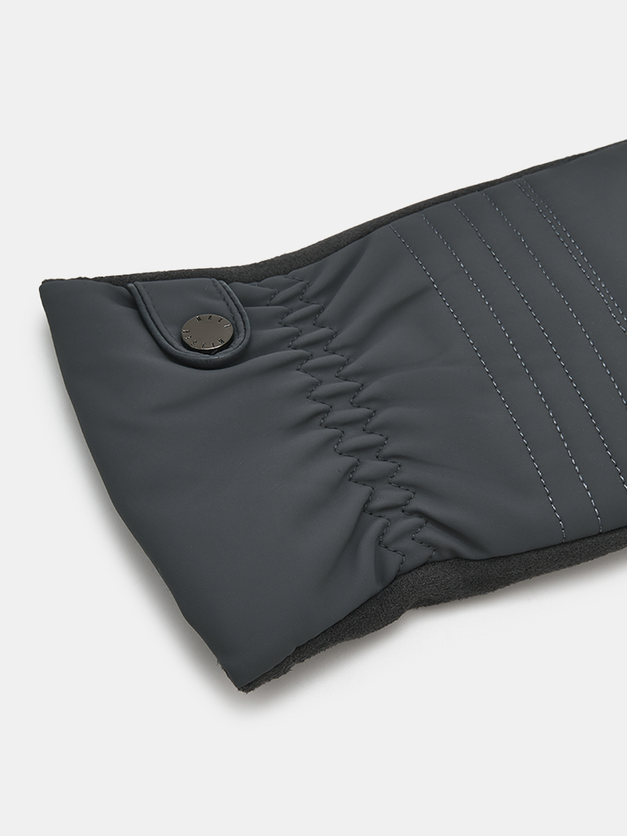 АУГП113000_Н Перчатки мужские Ralf Ringer, 100%полиэстер,один размер,сер