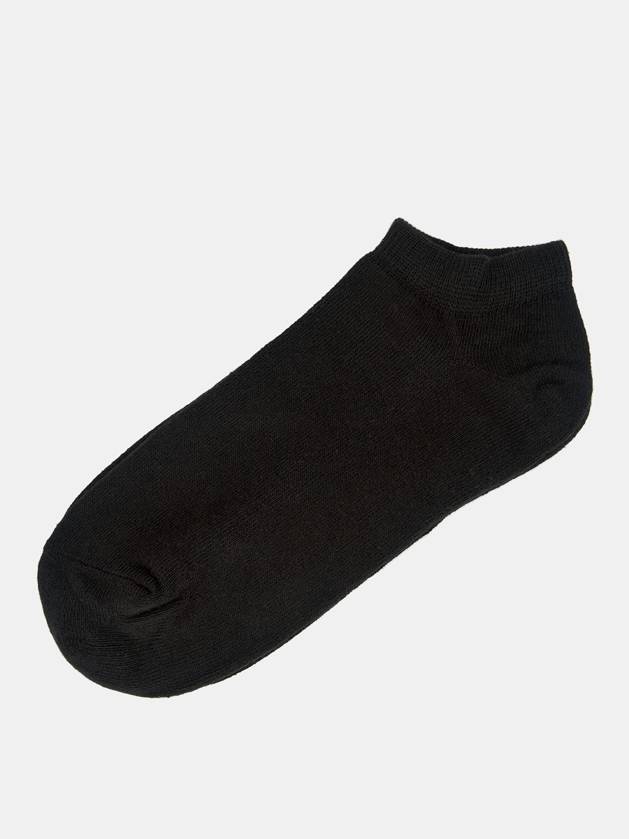 АУОН051600_Н Носки женские 75% хл.20%п/а5%э р.23-25 черные