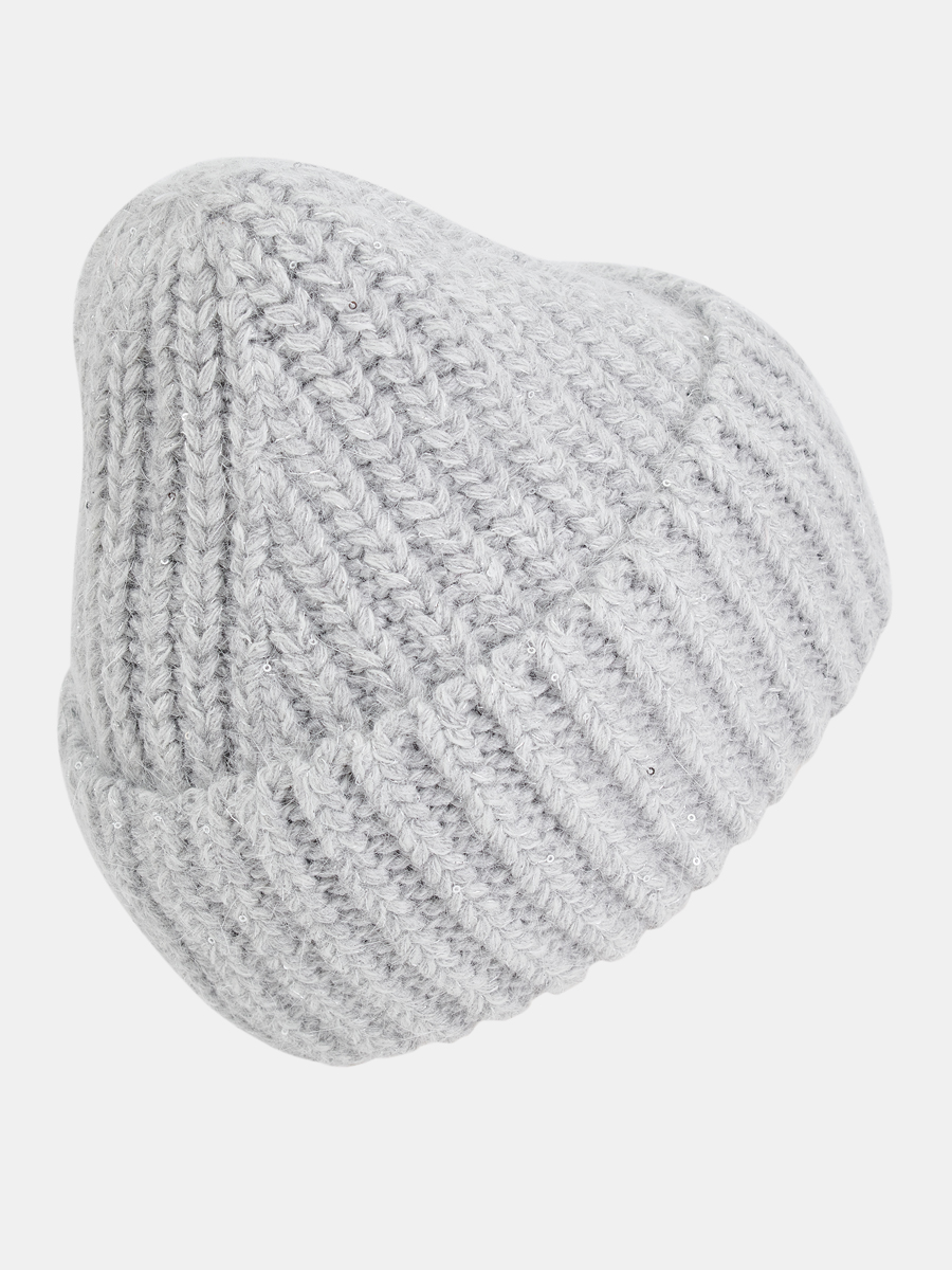 АУГЧ098100 Шапка женская Ralf Ringer, 60% ангора,40%полиамид,серая