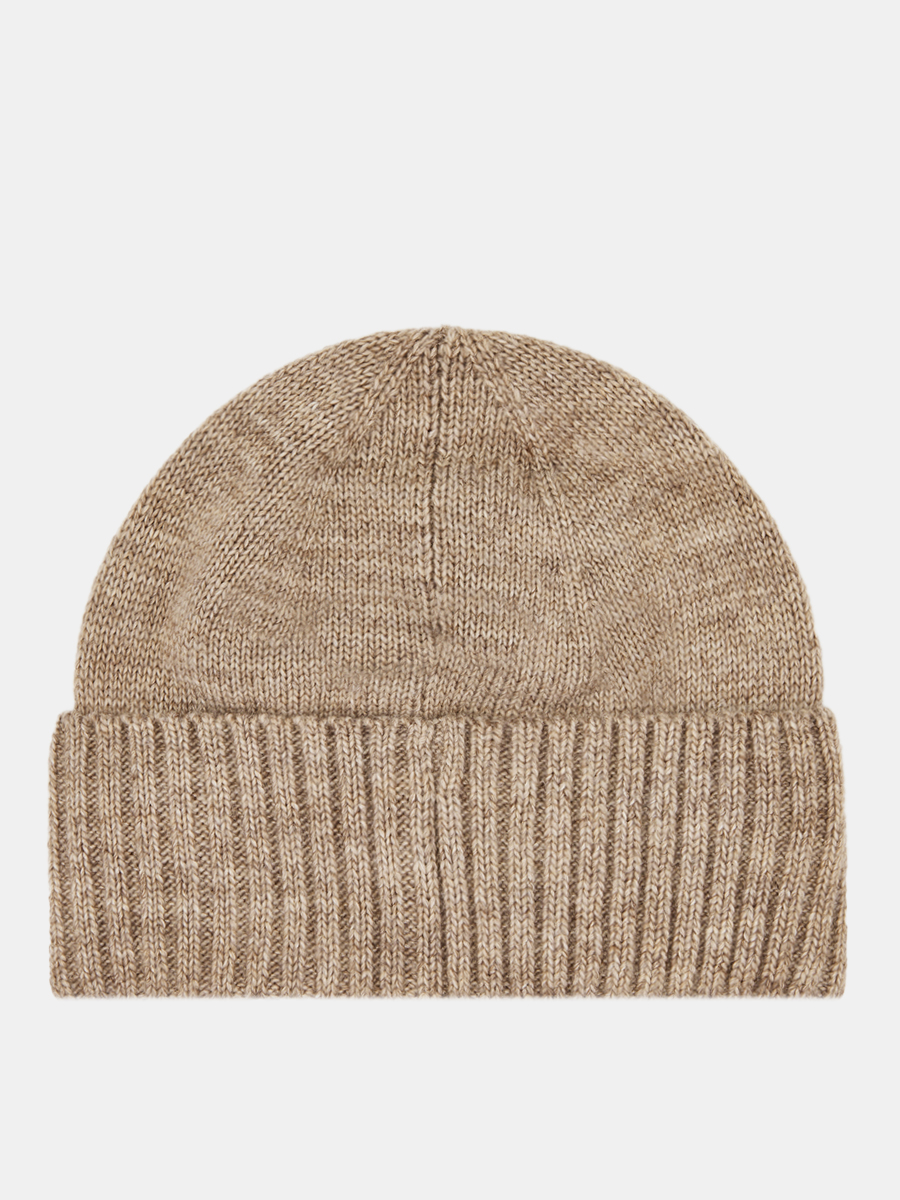 АУГЧ090200_Н Шапка мужская Ralf Ringer 50% шерсть,50%акрил,бежевая