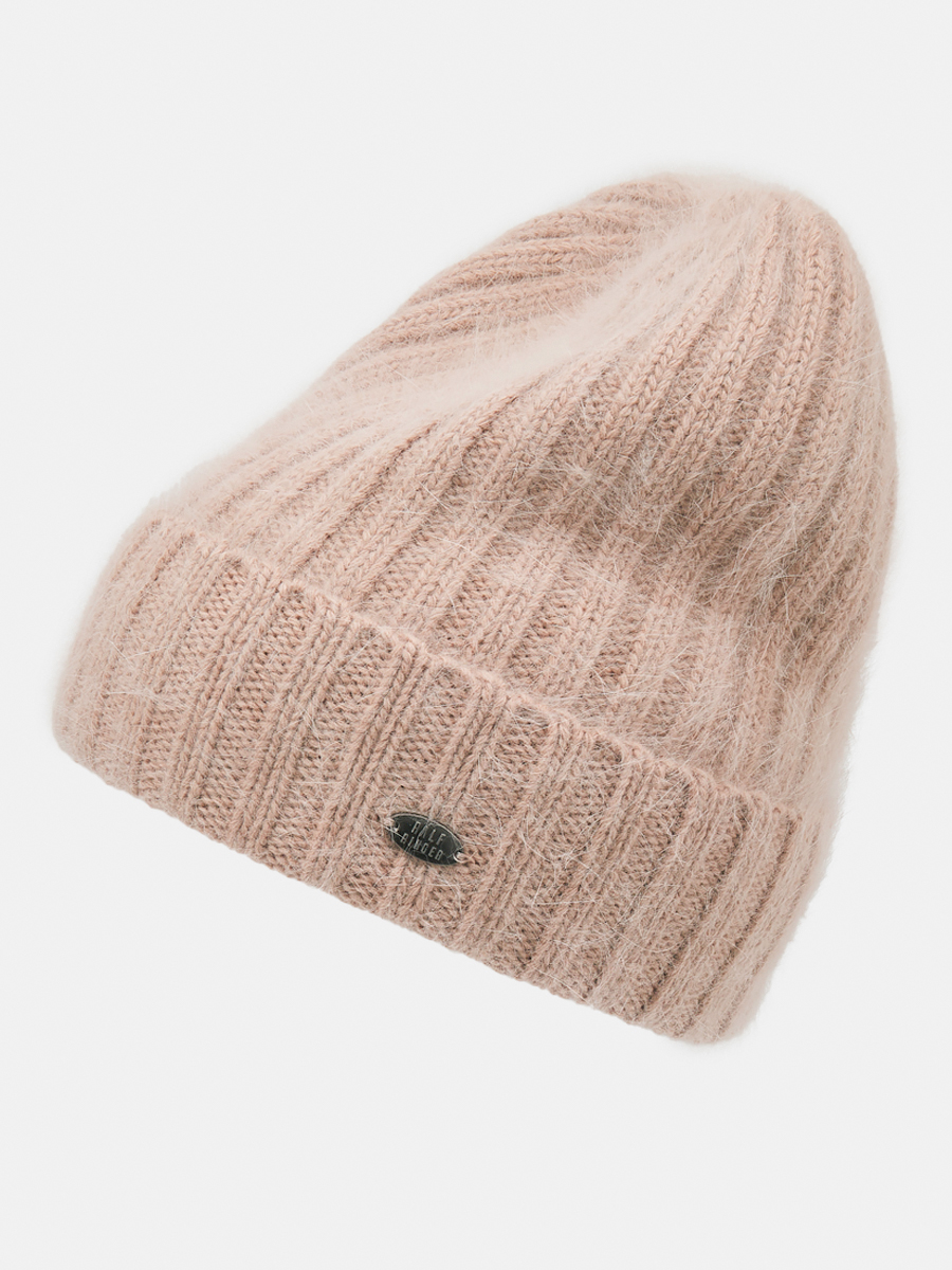 АУГЧ089300_Н Шапка женская Ralf Ringer 60% ангора,40%нейлон,бежевая