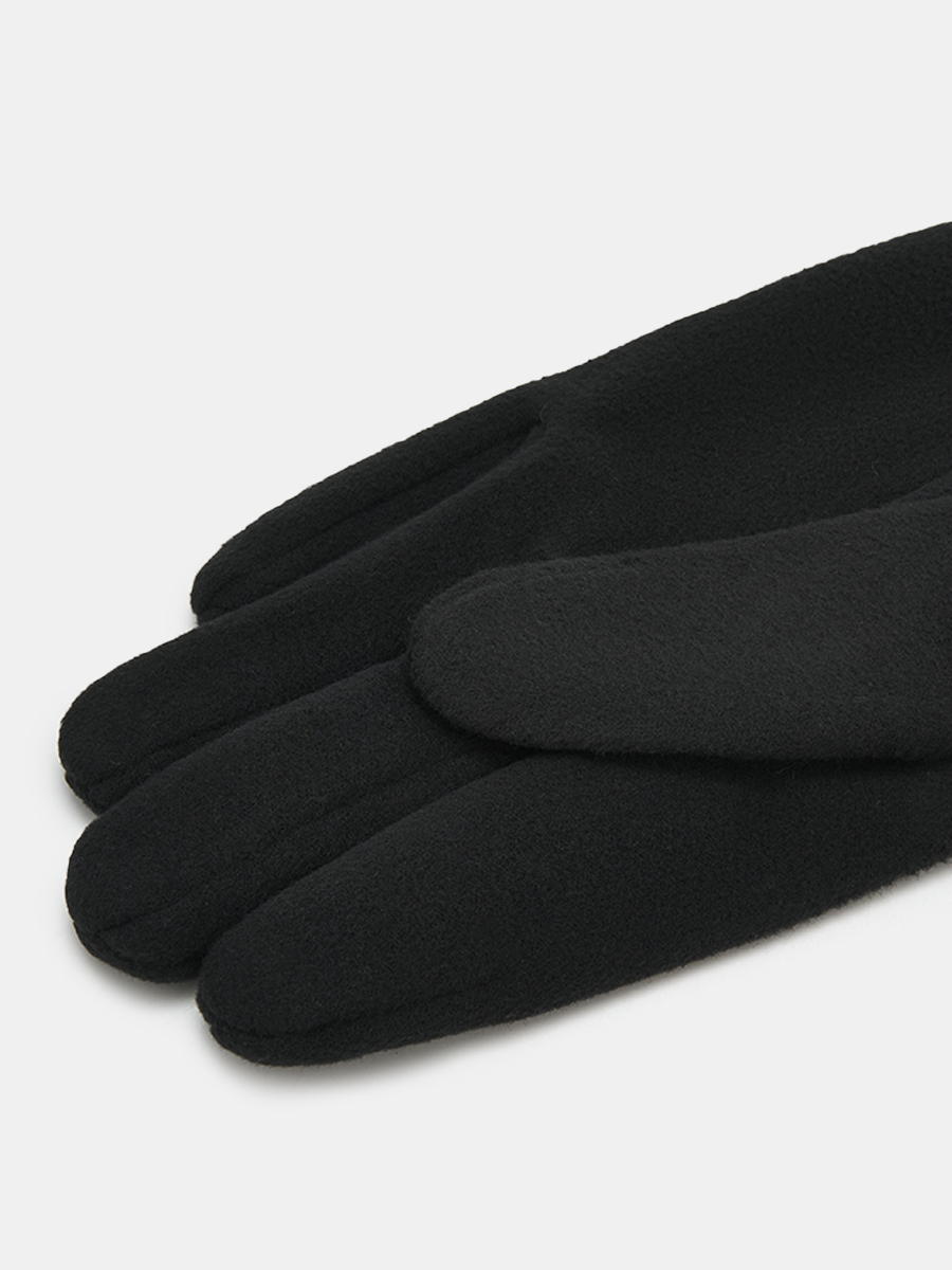 АУГП114200_Н Перчатки мужские Ralf Ringer, 100%полиэстер,один размер,чер