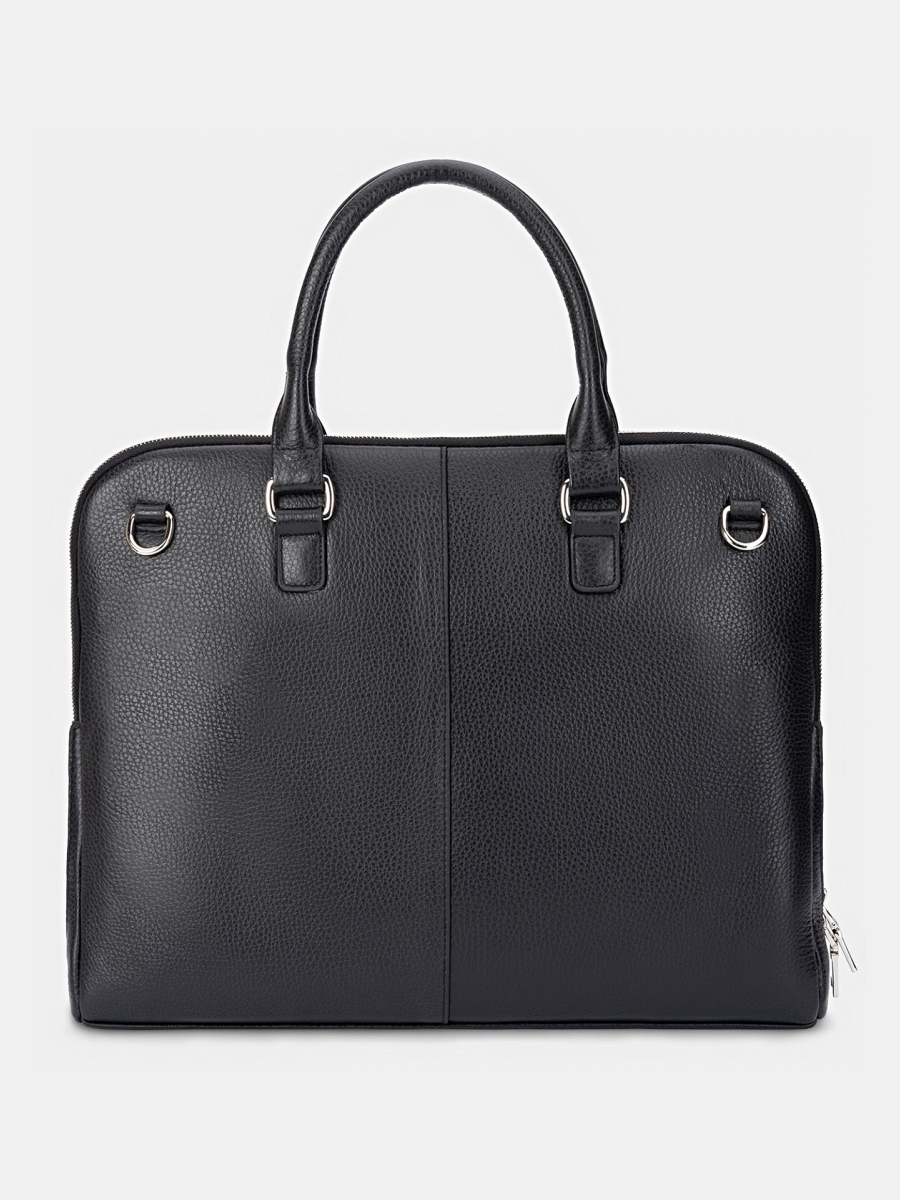 Сумка мужская из натуральной кожи, 38х30,5х4,5 