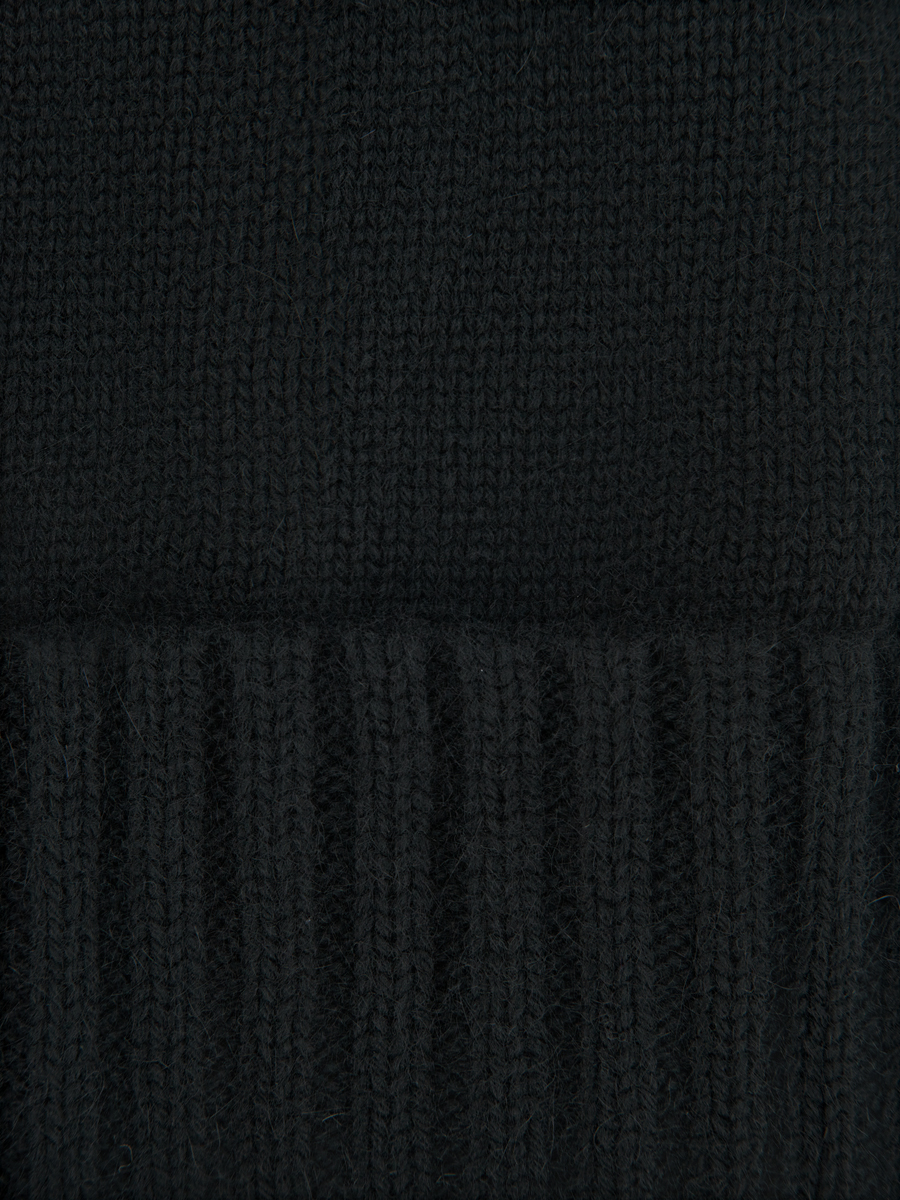 АУГЧ097300_Н Шапка мужск.Ralf Ringer20%анго р10%шерсть30%виск,40%нейл,черн