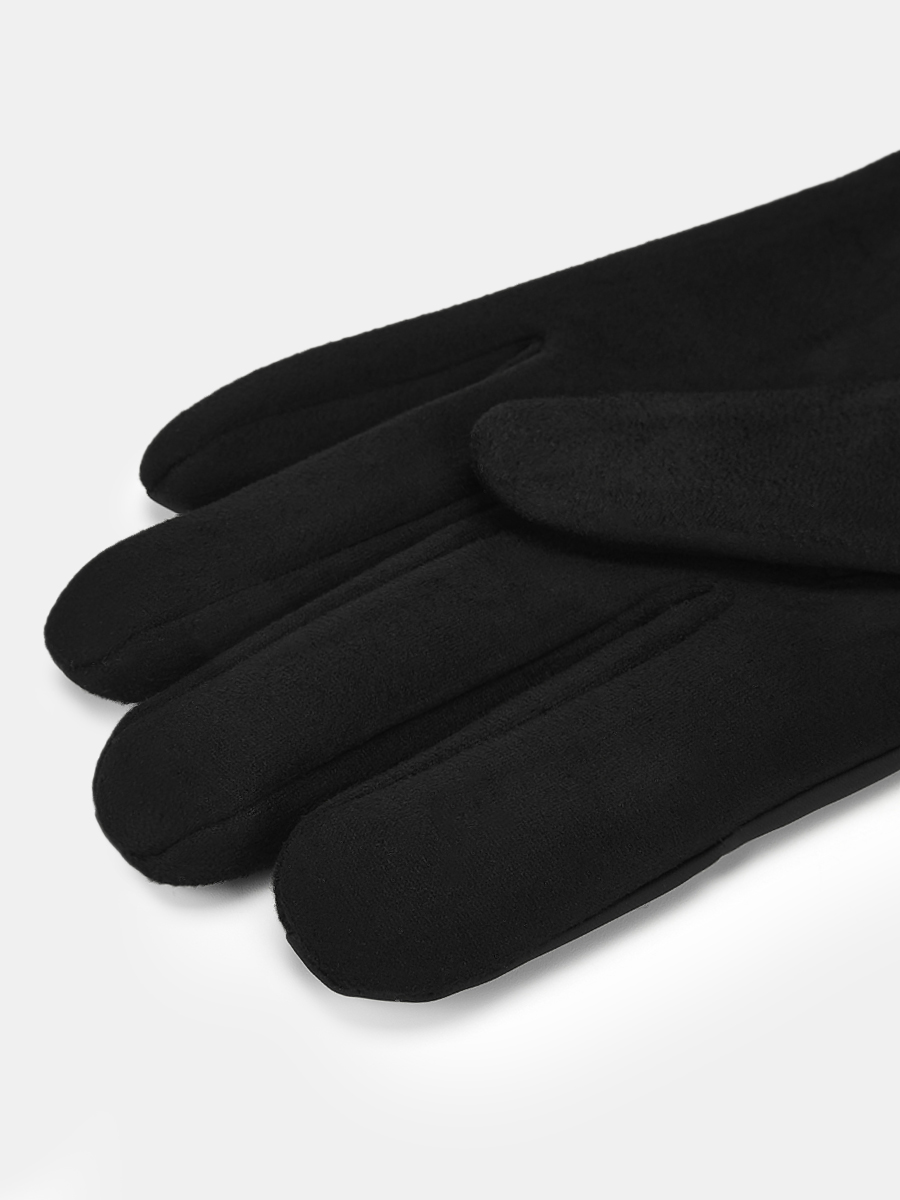 АУГП112900_Н Перчатки мужские Ralf Ringer, 100%полиэстер,один размер,чер