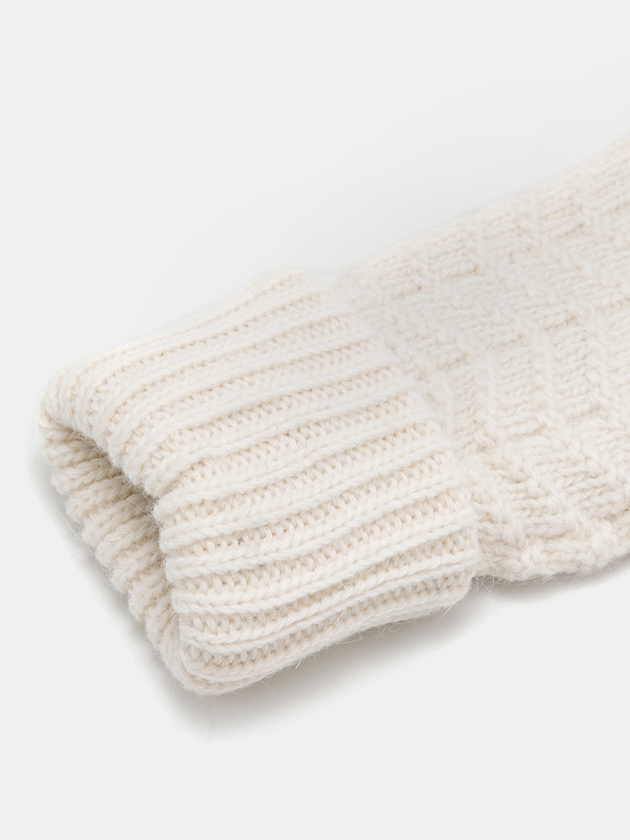 АУГП110000_Н Перчатки жен.Ralf Ringer,45%ше рсть,40%ангор,1 размер,белые