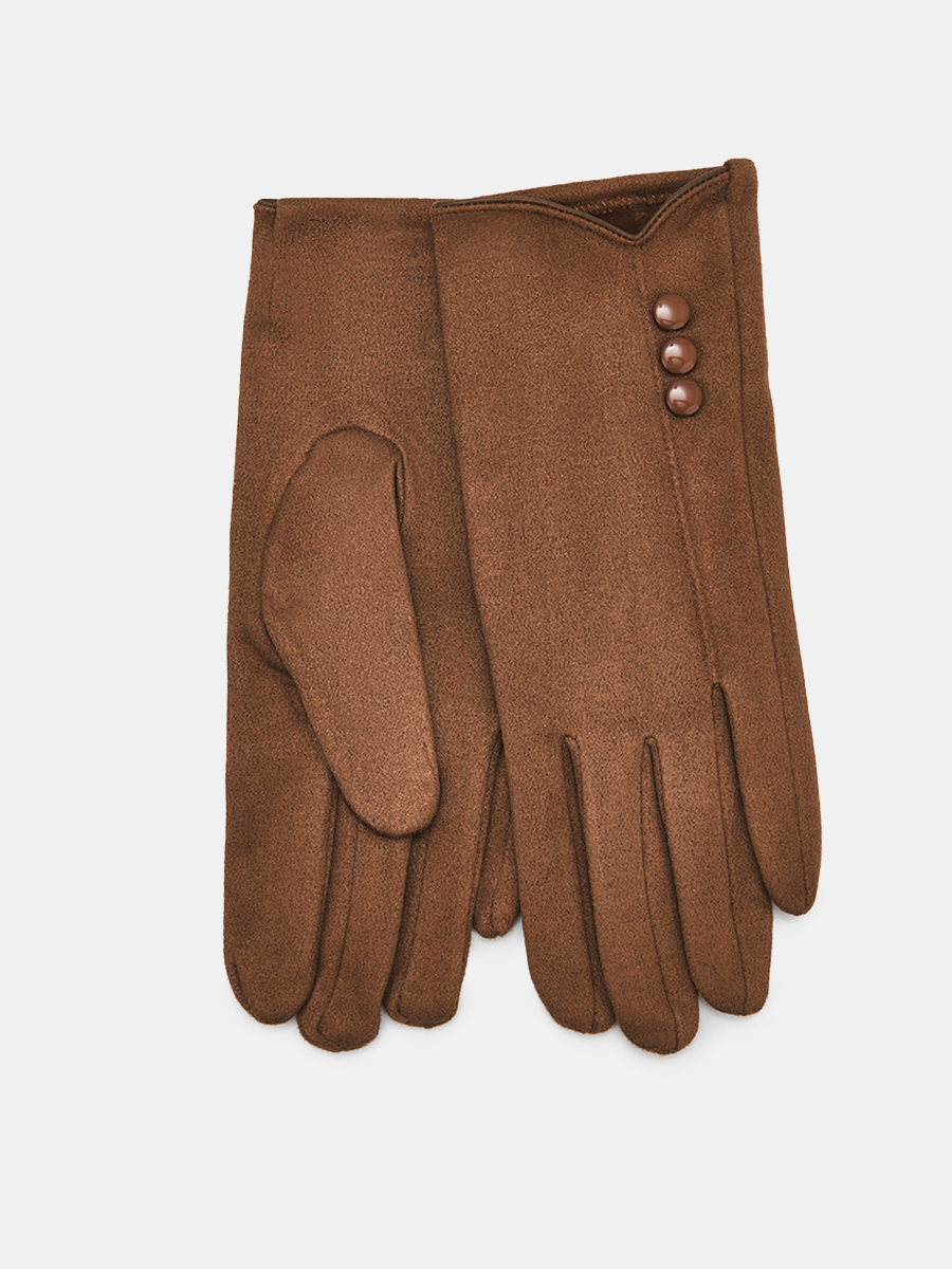 АУГП111500_Н Перчатки женские Ralf Ringer, 100%полиэстер,1 размер,песочн