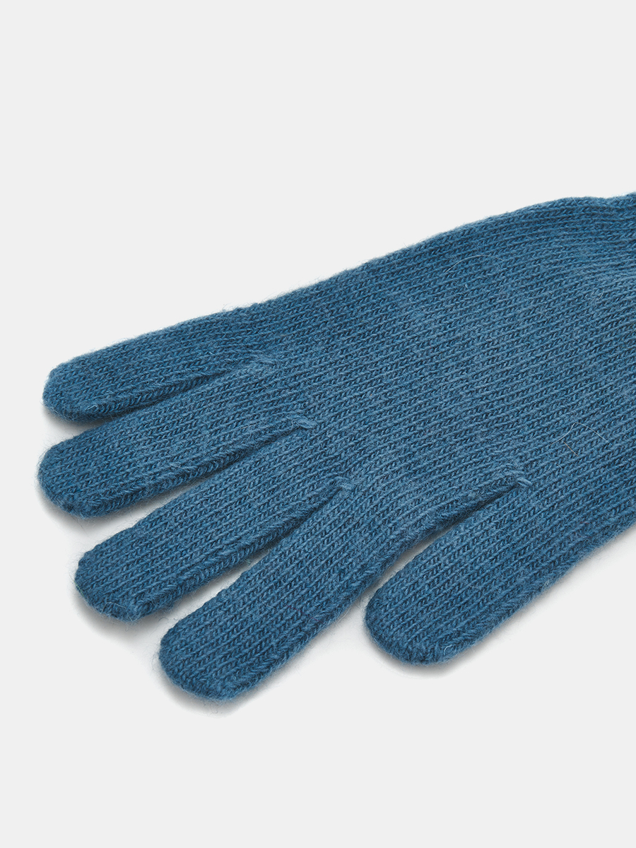 АУГП110400_Н Перчатки жен.Ralf Ringer,60%ан гора,40%вискоза,1 размер,джинс