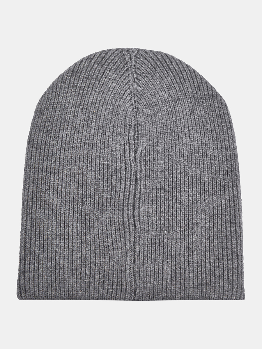 BUCKINGHEMSHIRE03-P-08_Н Шапка мужская,50%вискоза,30%по лиэстер,20%нейлон,серая