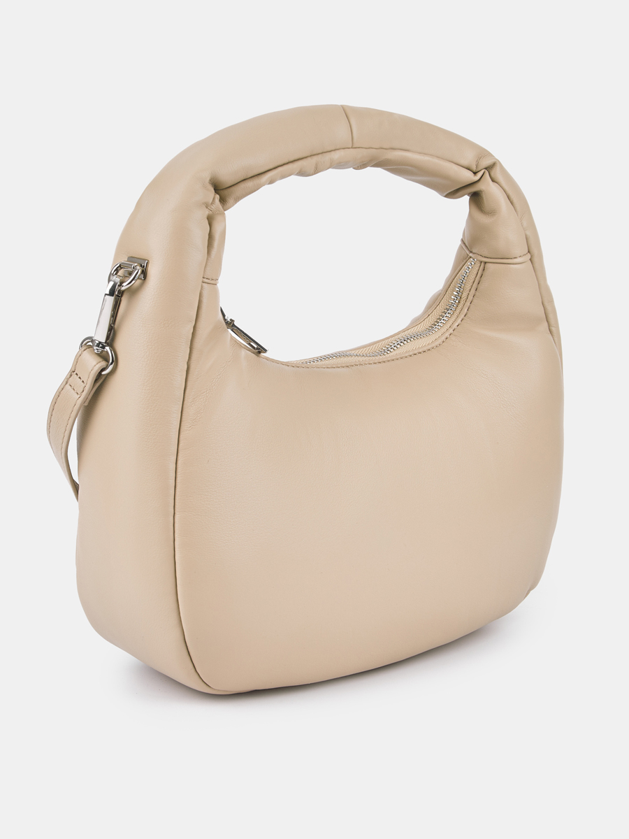 Сумка женская, бежевая, 26x9x16