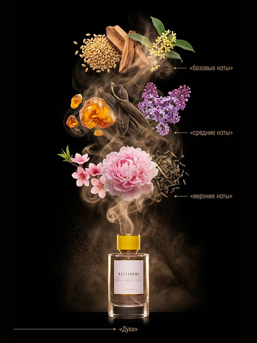 Духи для женщин «Signature of lilac», 100мл