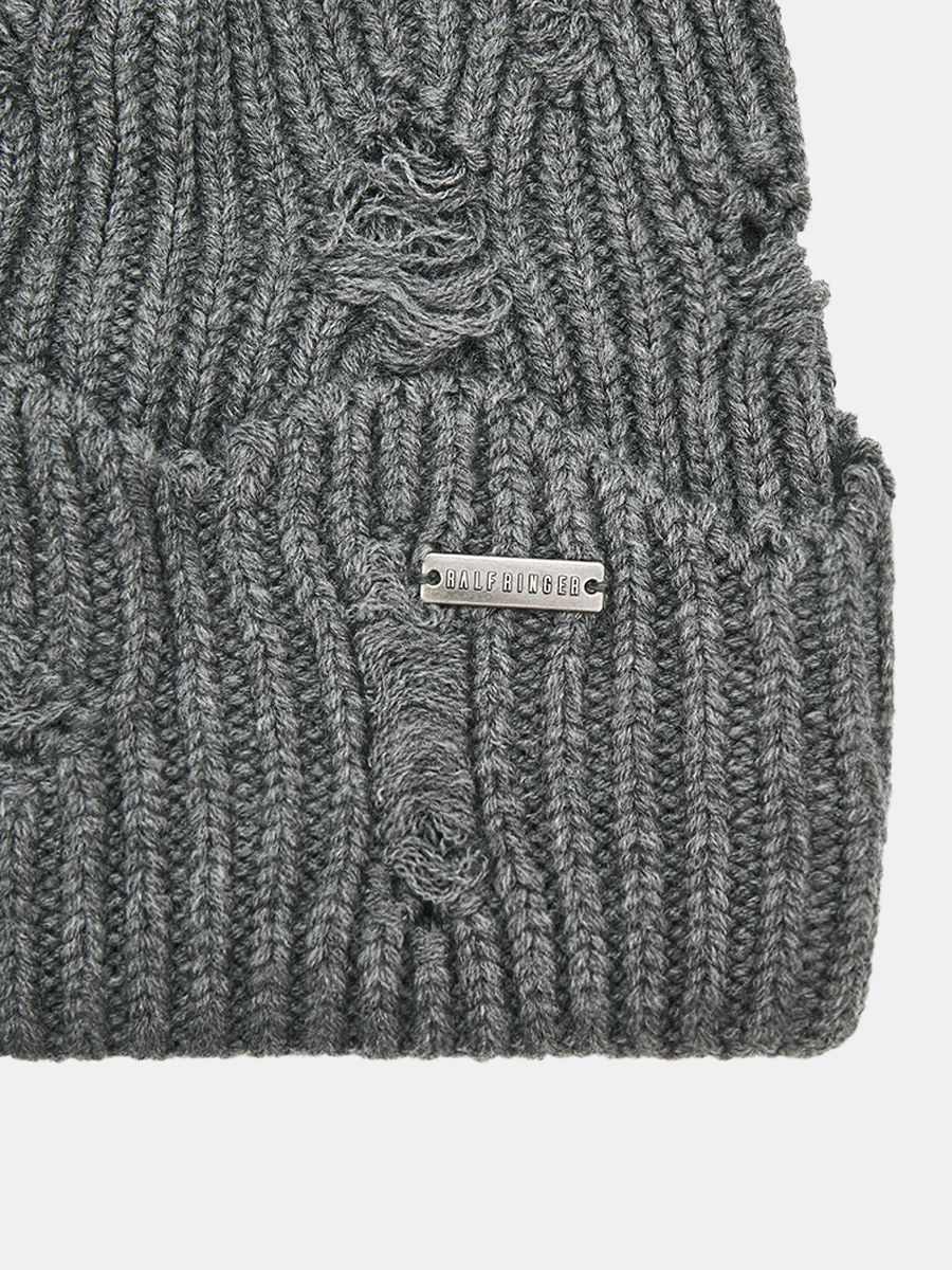 АУГЧ092500_Н Шапка женская Ralf Ringer 50% шерсть,50%акрил,серая