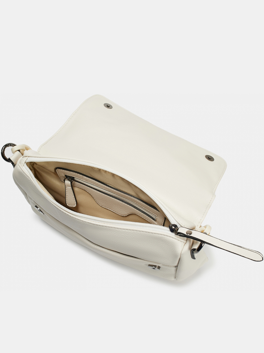 Сумка женская, бежевая, 28*23*7 