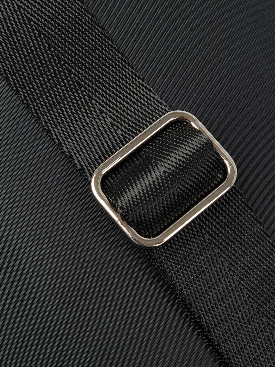 Рюкзак женский текстильный, черный, 26*32*11