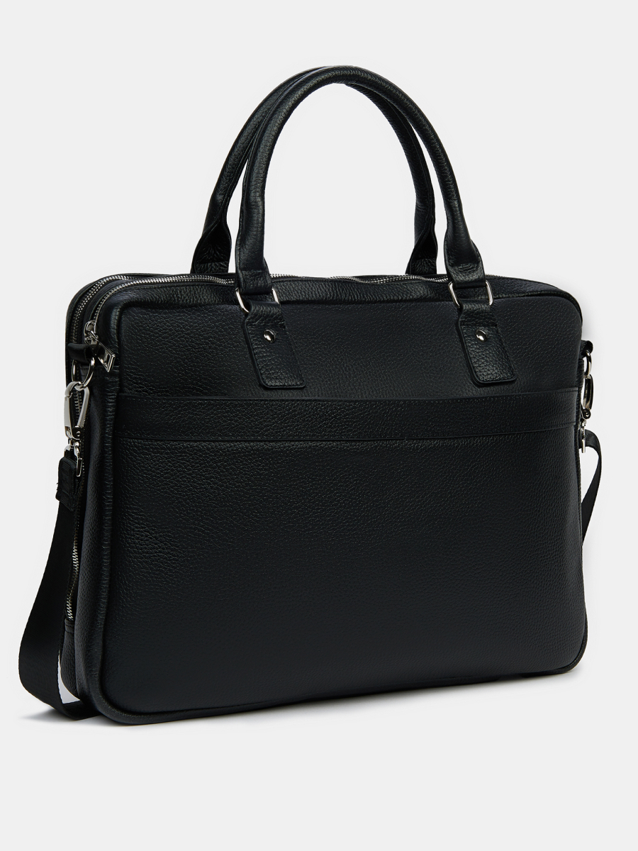 Сумка мужская из натуральной кожи, 25х38х8