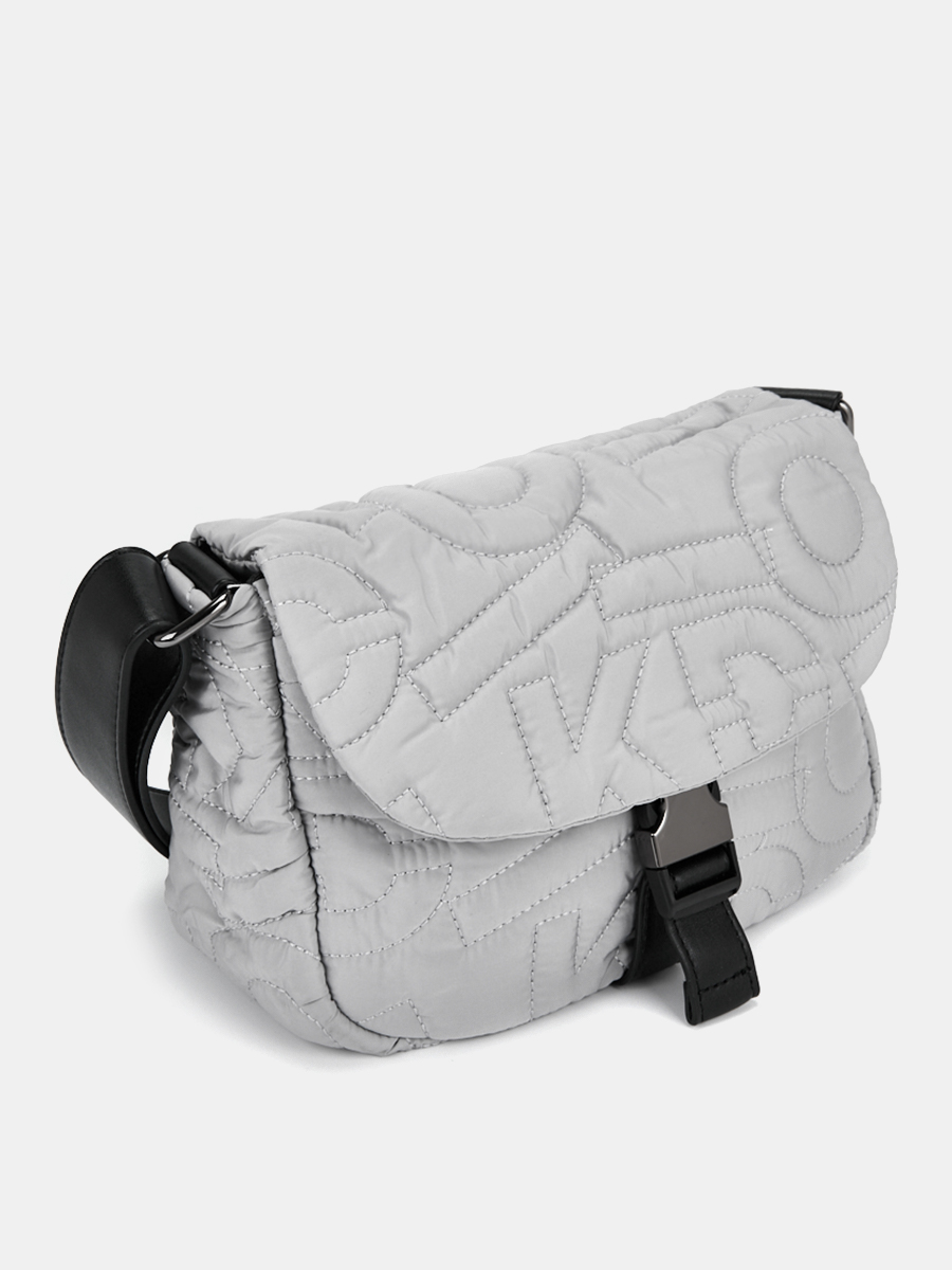 Сумка женская, серая,  25*11*18 