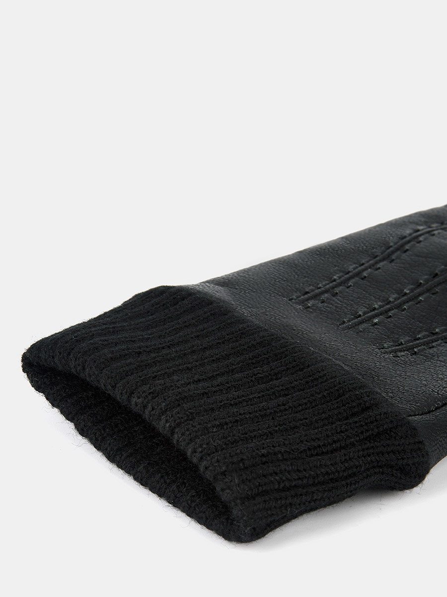 141422P-14043-01-8,5_Н Перчатки мужские Ralf Ringer, натур,кожа,р.8,5,черные