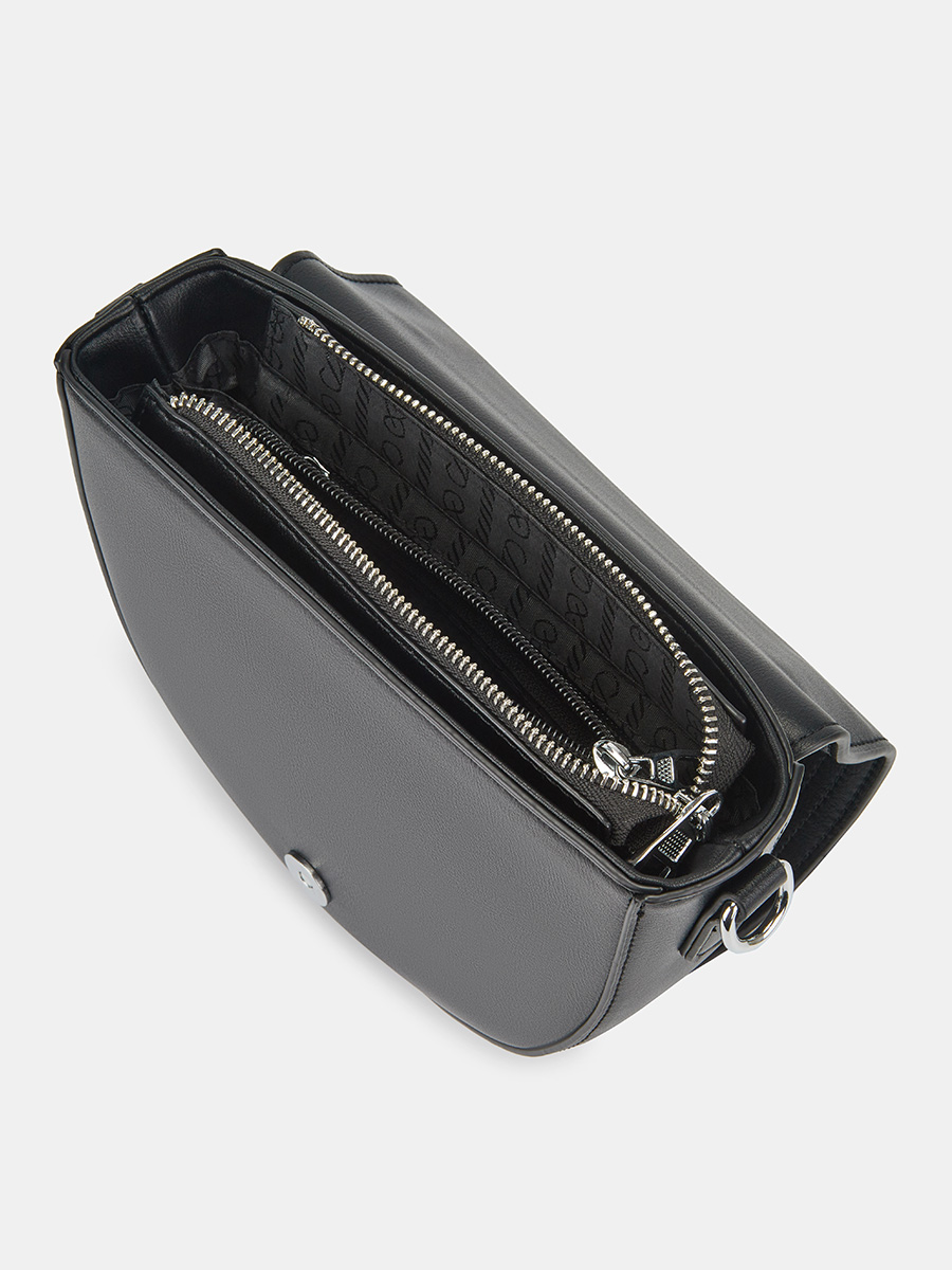 Сумка женская, черная, 22x5x19