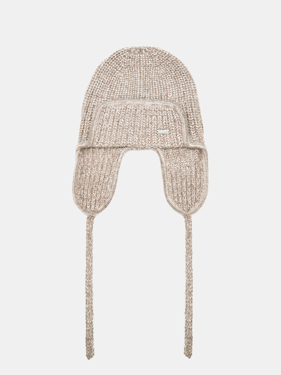 АУГЧ093500_Н Шапка женск.Ralf Ringer60%виск оза,30%нейлон,10%ангора,беж