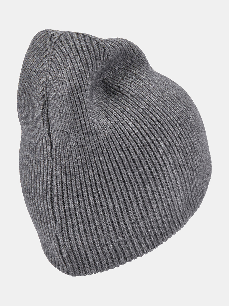 BUCKINGHEMSHIRE03-P-08_Н Шапка мужская,50%вискоза,30%по лиэстер,20%нейлон,серая