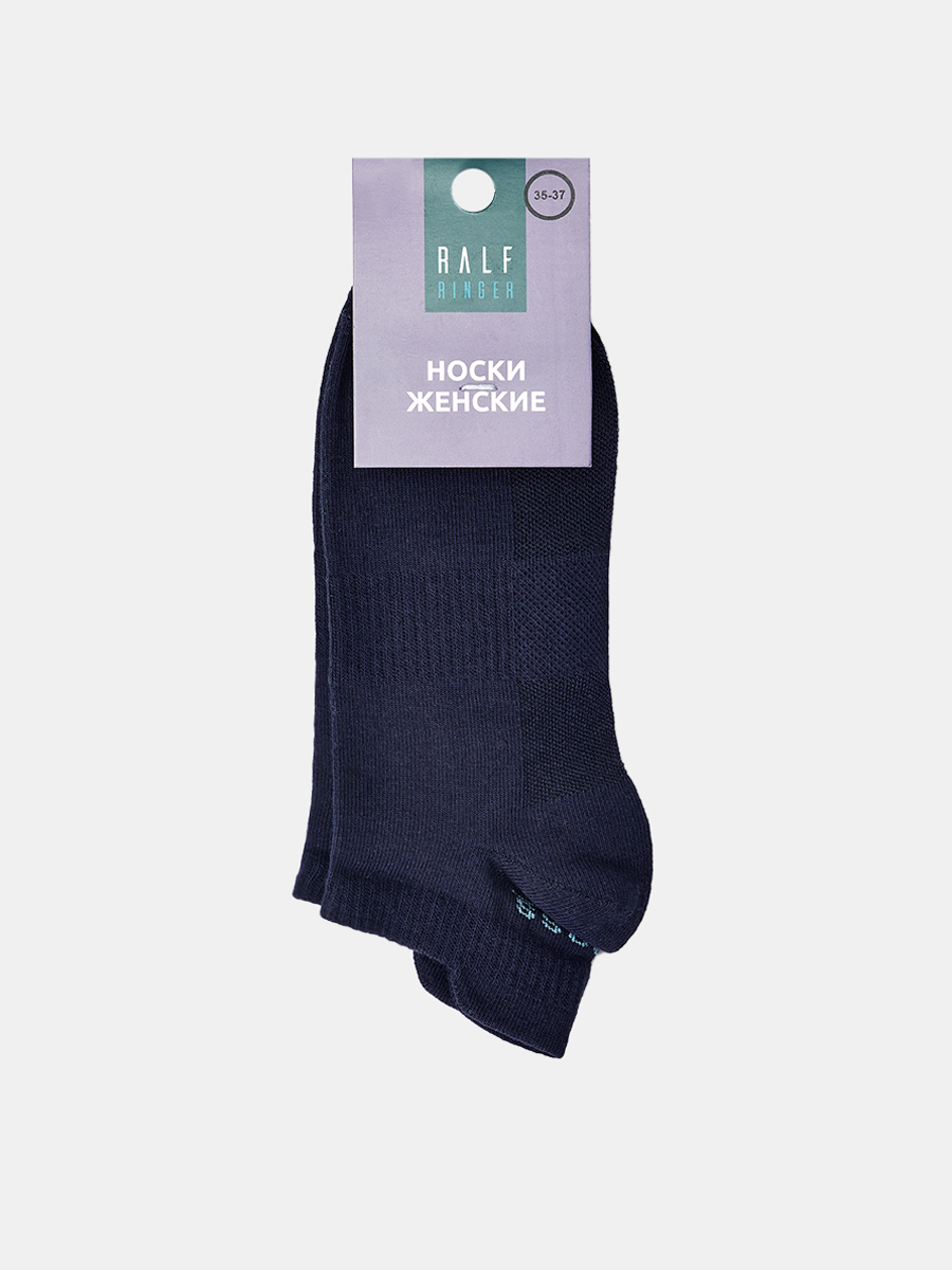 АУОН043900_Н Носки женские 80% хл.15%п/а, 5%эл.р.21-23 синие