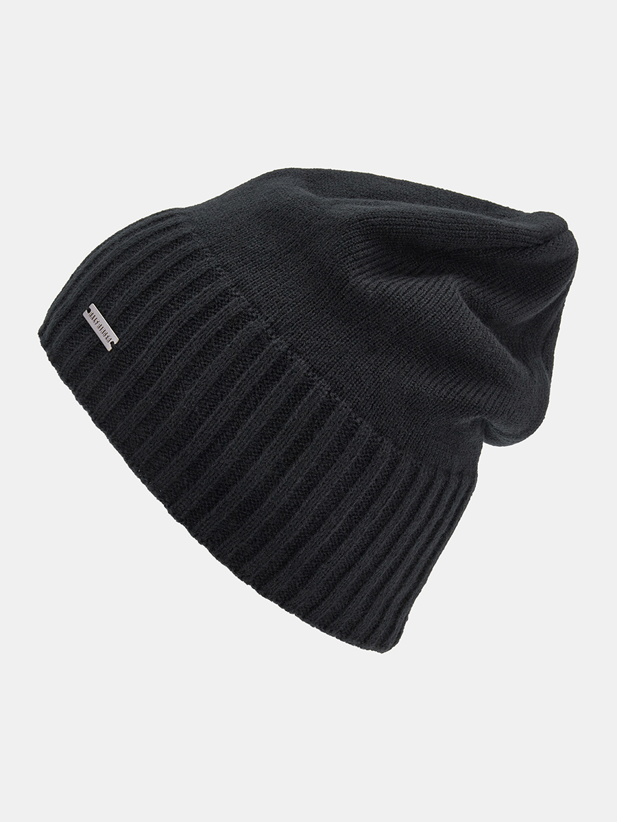 CLEVELAND03-P-01-N_Н Шапка мужская,100% акрил ,черная