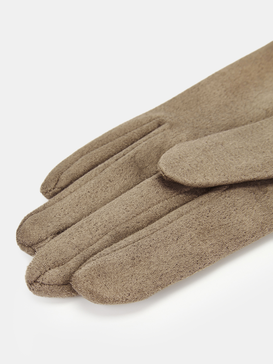 АУГП111000_Н Перчатки жен.Ralf Ringer,90%по лиэстер,10%эласт,1 размер,беж