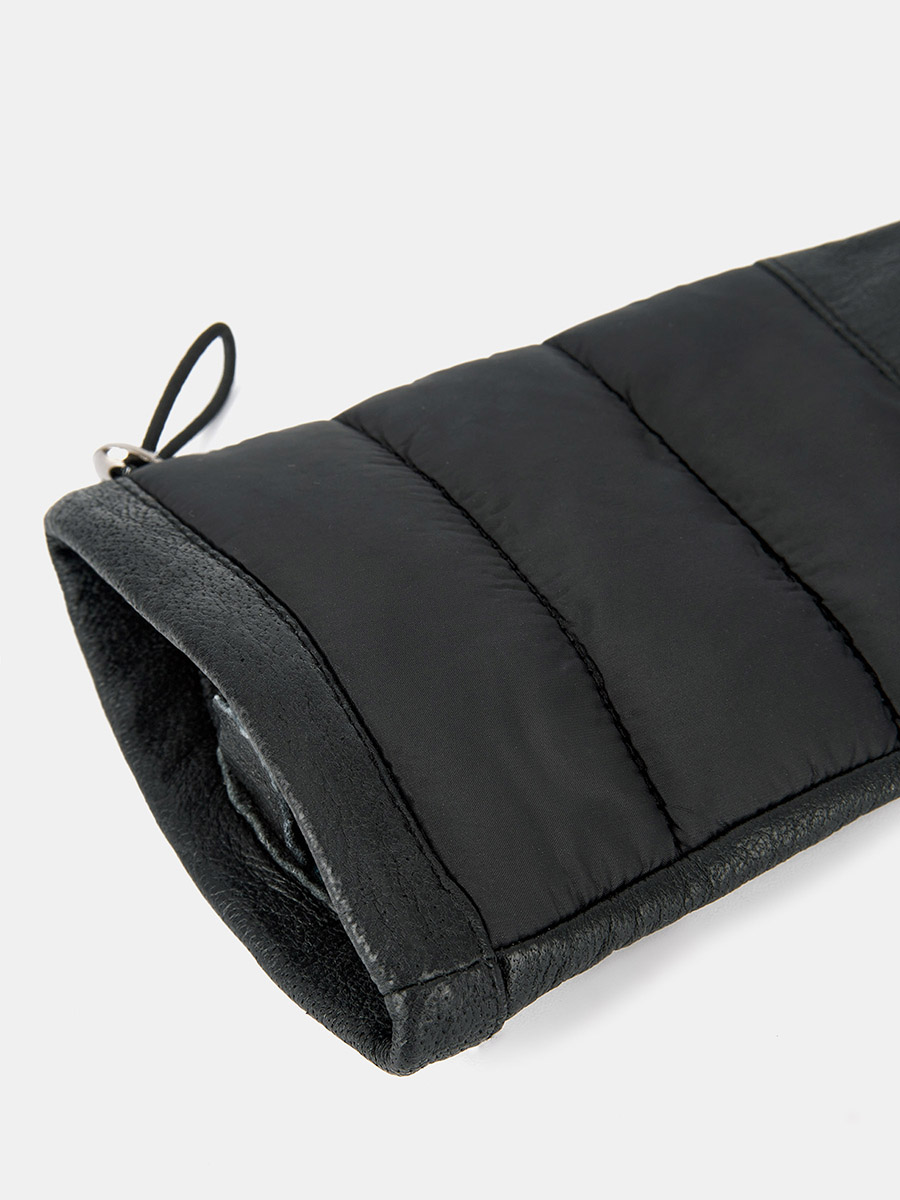 141322P-13890-01-7_Н Перчатки женские Ralf Ringer,н атур.кожа,полиэстер,р.7,черные