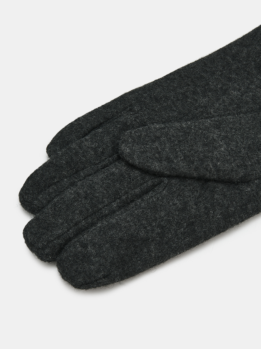 АУГП114600_Н Перчатки муж.Ralf Ringer,80% шерсть,20%нейлон,1 размер,сер