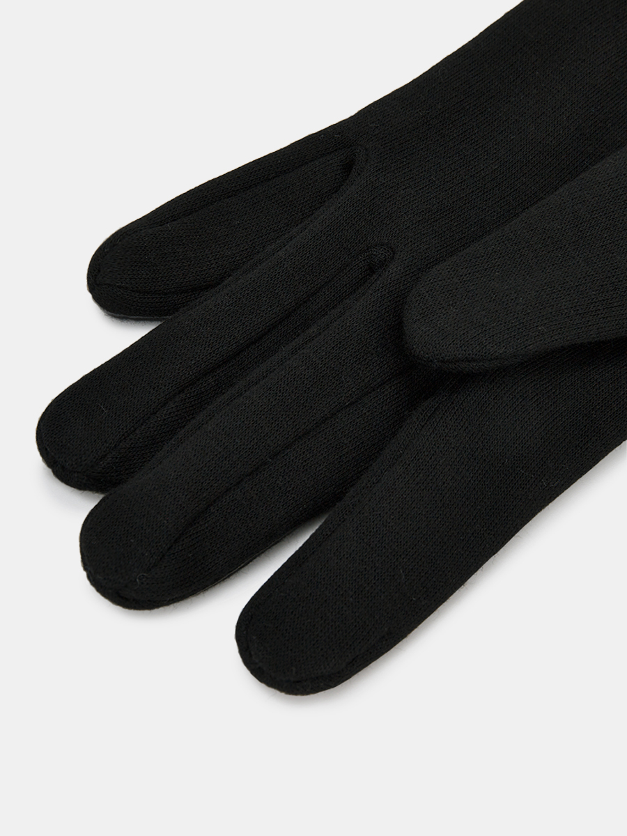 АУГП108700_Н Перчатки женские Ralf Ringer, текстиль,один размер,черные