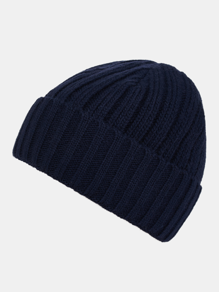 АУГЧ096500_Н Шапка мужская Ralf Ringer 50% шерсть,50%акрил,синяя