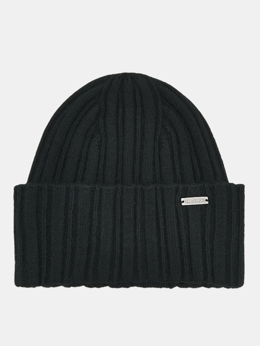 АУГЧ095300_Н Шапка мужск.Ralf Ringer60%виск оза,20%ангора,20%шерсть,черная