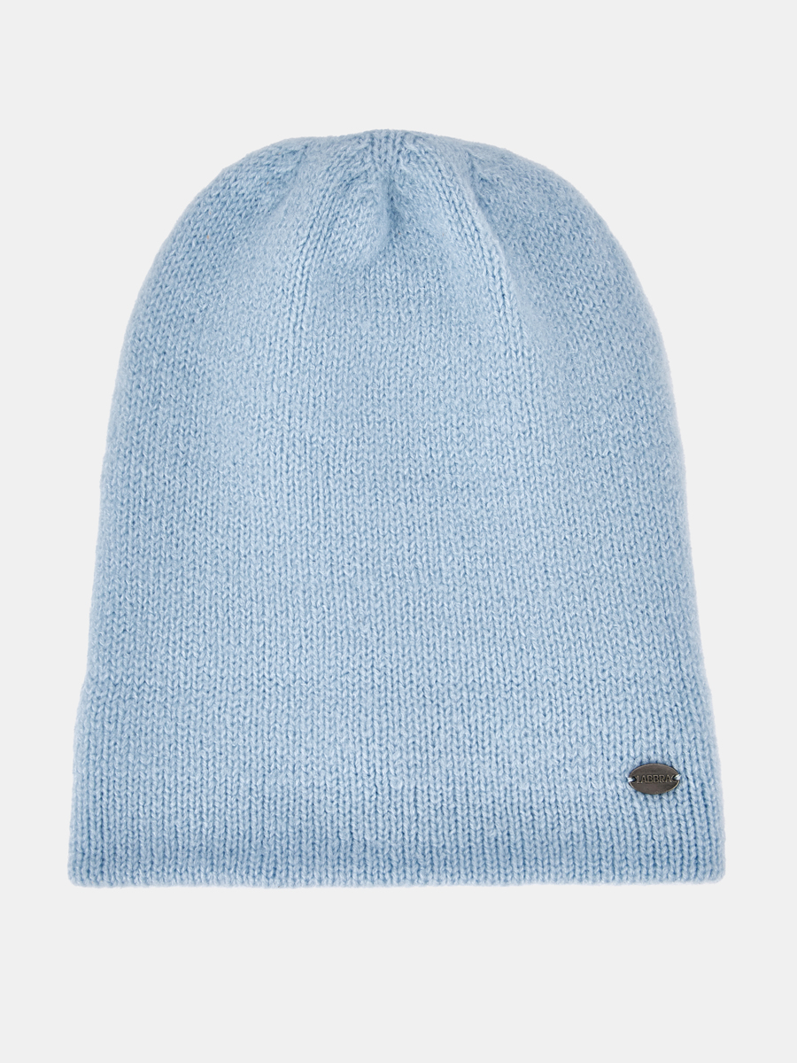 LB-A53010-l.blue_Н Шапка женская Labbra 50%шерсть 50%акрил  р.57 светло-голубая