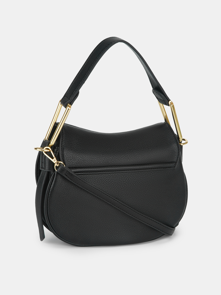 АУГС332600 Сумка женская искуственная ко жа,240х90х180,черная