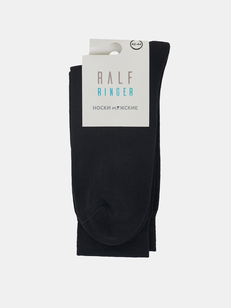 АУОН041200_Н Носки мужские 80%хл.15%п/а 5%эл.махр.след р.27-29черные